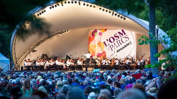 L’Orchestre symphonique de Montréal au parc Bellevue, à Pincourt
