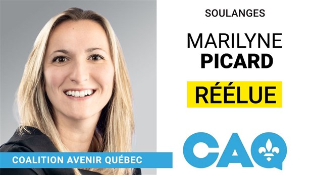 Maryline Picard (CAQ) réélue députée de Soulanges