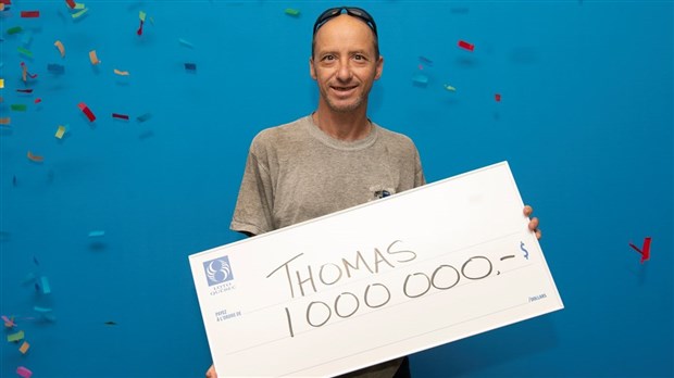 Un résident de Coteau-du-Lac remporte 1 000 000 $