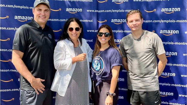 Amazon remet 10 000$ au Festival nautique