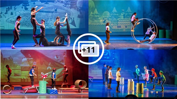 Festi-Cirque: l'école Brind'Amour en a mis plein la vue sur la thématique Mario Bros 
