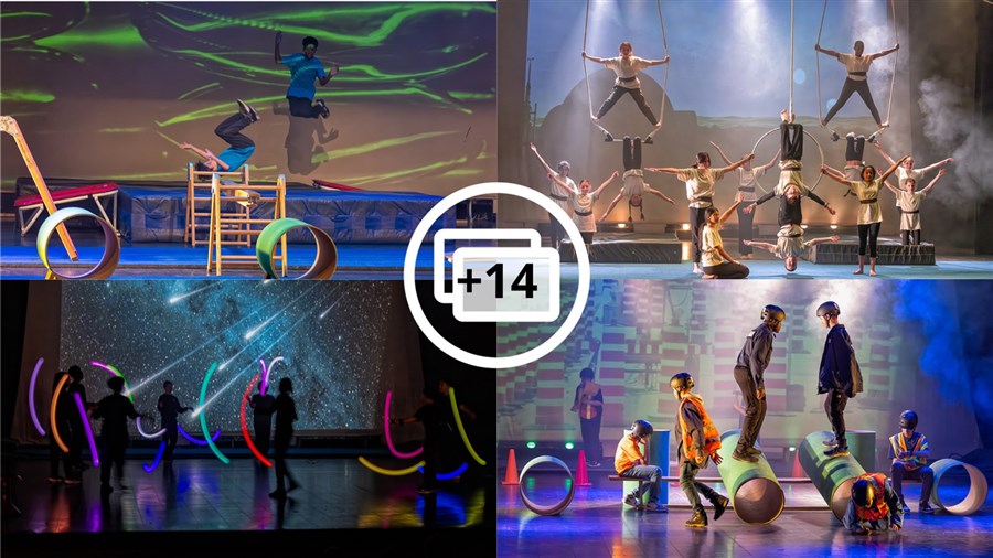 Festi-Cirque 2024: Retour en images sur le spectacle de l'école Harwood 