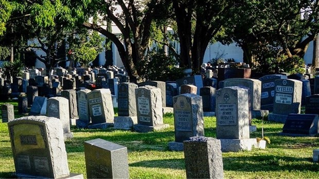 Un regard sur le cimetière de Saint-Timothée le 18 septembre 