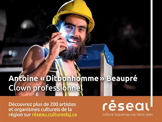 Antoine « Ditbonhomme» Beaupré - Clown professionnel