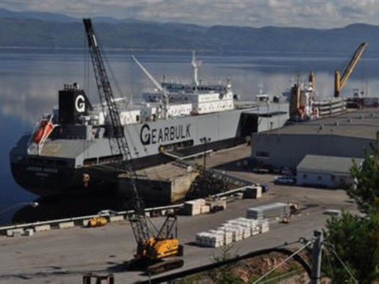 Près de 430 000 $ pour l'aménagement d'une aire d'entreposage au Port de Saguenay
