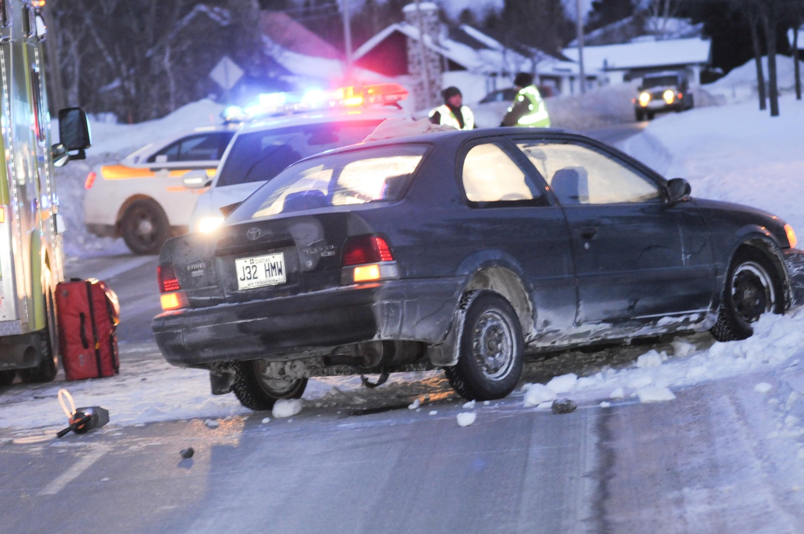 Deux accidents en quinze minutes au LacSaintJean SaguenayLacSt