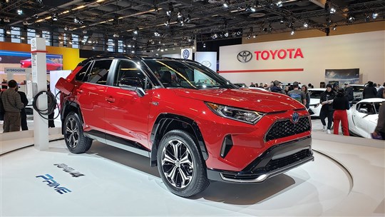 Gamme Toyota au Salon de l'Auto de Montréal