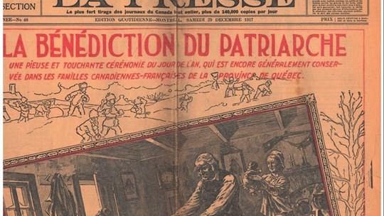 La bénédiction paternelle du Jour de l’An