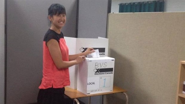  Anne Minh Thu Quach a voté par anticipation