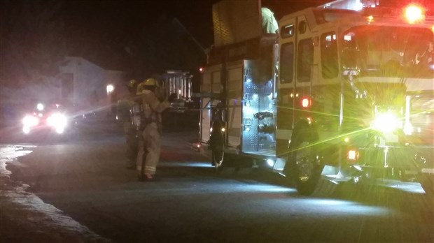 Incendie à St-Lazare