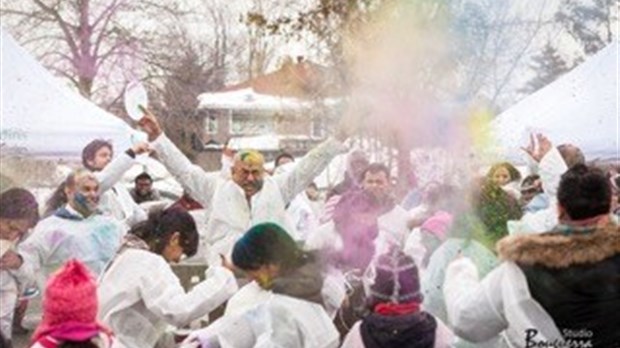 Plus de 300 personnes au premier Holi Hai de Vaudreuil-Dorion