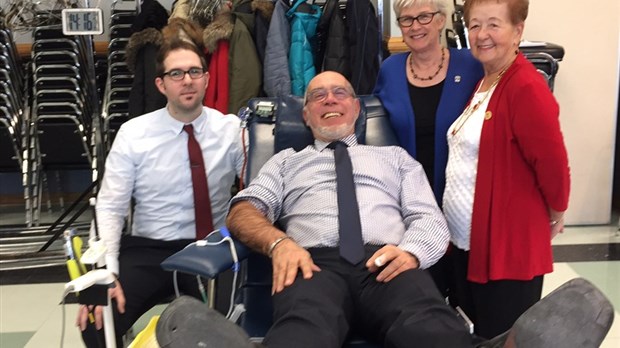 138 donneurs à la collecte de sang de Pincourt