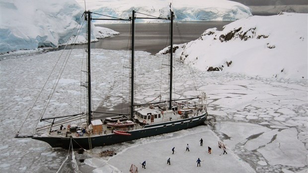 L’Antarctique revisité par Martin Leclerc