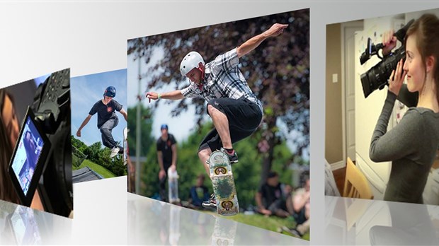 Skatefest de Pincourt : publicité et exploits filmés par les jeunes