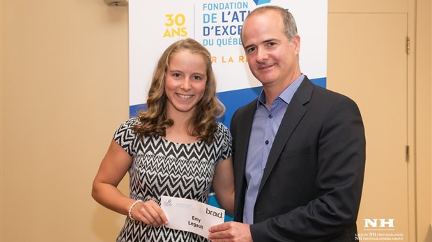 La Fondation de l’athlète d’excellence soutient Émy Legault et Jesse Thibodeau