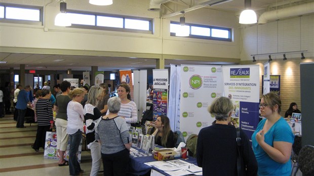 Plus de 100 personnes à la foire communautaire de Vaudreuil-Soulanges à Rigaud