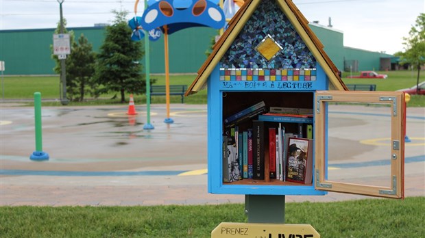 Ma petite boîte à lecture : prenez un livre ou laissez-en un!