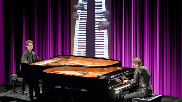 Premier concert à la Maison Trestler avec les pianistes John Roney et Matt Hershowitz