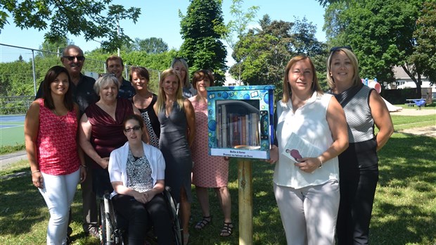 Notre-Dame-de-l’Île-Perrot embarque dans le mouvement de la boîte à livres!
