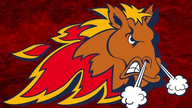 Les Mustangs déjà sur la glace