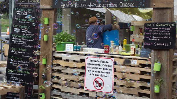 Un café culturel éphémère au centre-ville de Salaberry-de-Valleyfield