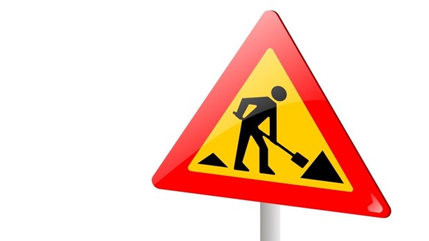 Travaux de pavage sur la route 338 à Les Cèdres