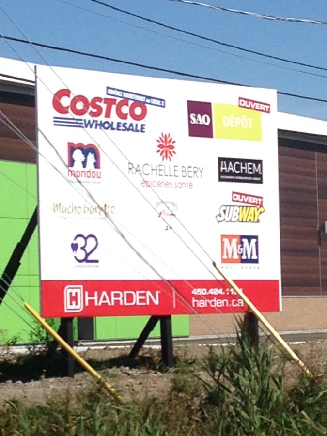 Mise à jour sur la construction du futur Costco à VaudreuilDorion