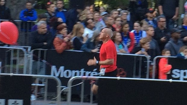 Une 14e place, pas mal pour un deuxième demi-marathon à vie!