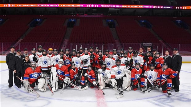 Les équipes bantam invités à s'inscrire un concours pour jouer au Centre Bell