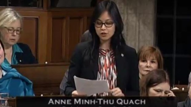 La députée Anne Minh-Thu Quach souligne les 10 ans de la coopérative CSUR
