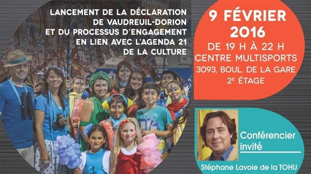 Mini-colloque Culture et citoyenneté le 9 février à Vaudreuil-Dorion