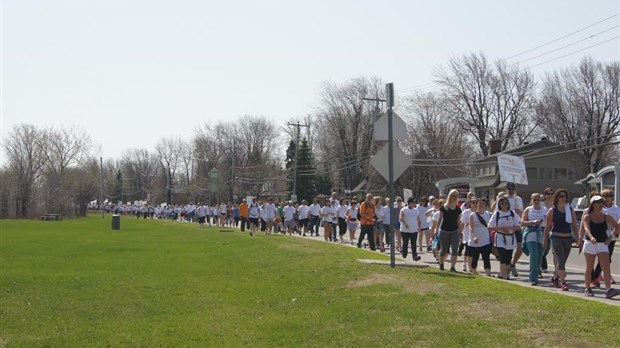 La marche de soins palliatifs de Vaudreuil-Soulanges fête sa cinquième édition