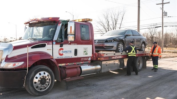 Un accident fait un blessé léger à Vaudreuil-Dorion