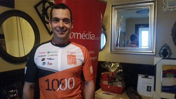 Le cycliste Peter Popov choisi pour dévoiler le chandail officiel du Défi Pierre-Lavoie
