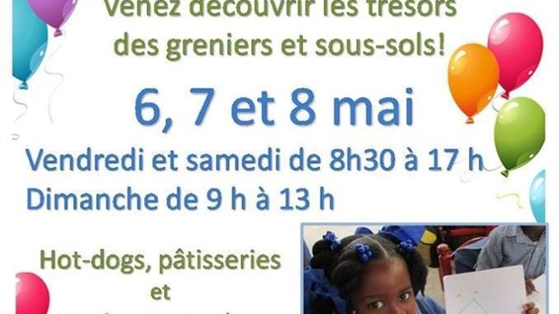 Une vente de garage pour aider des jeunes Haïti