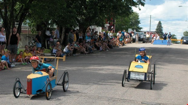 Une septième édition de la course de boîtes à savon du club optimiste Vaudreuil-Dorion.