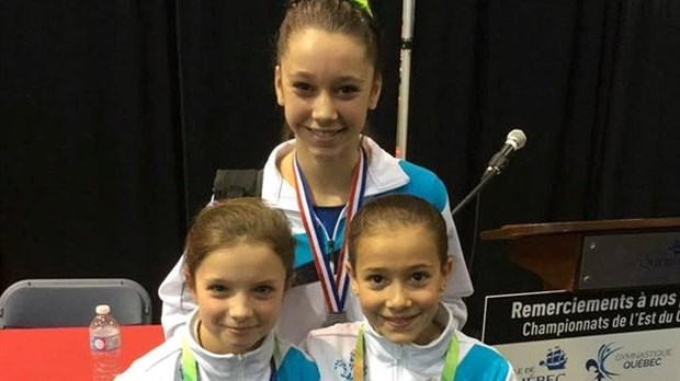Gymini remporte quatre médailles aux championnats de l'est du Canada