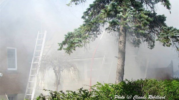 Incendie suspect à Vaudreuil-Dorion