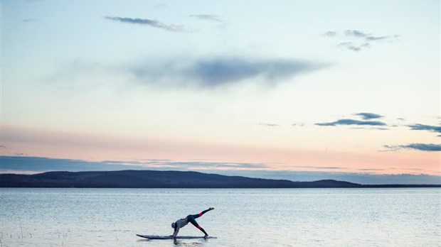 Un SUPYoga GÉANT à Vaudreuil-Dorion