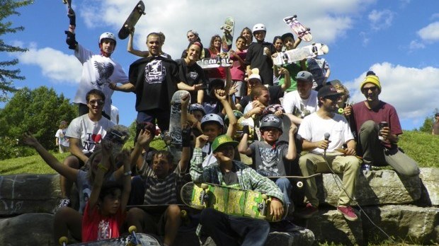 Compétition de skate à Notre-Dame-de-l’Île-Perrot 
