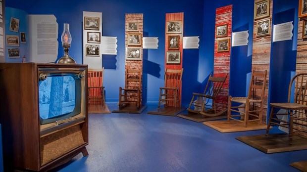 Vernissage de l'exposition Germaine Guèvremont et le Survenant le 19 juin