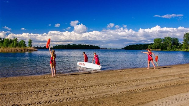 Ouverture de la plage du parc régional des Îles-de-Saint-Timothée