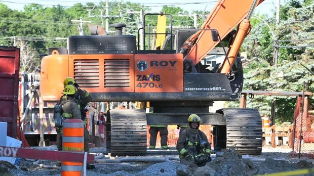 Fuite de gaz à Pincourt