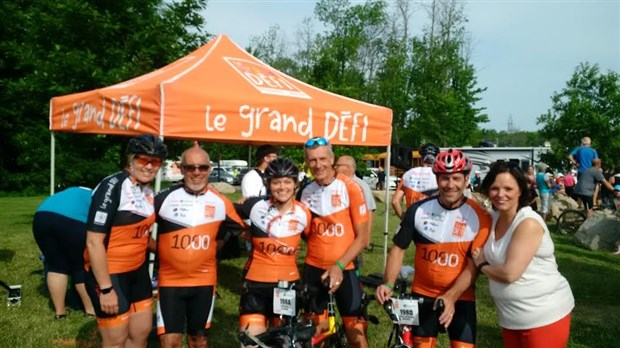 Lucie Charlebois présente au Défi Pierre Lavoie