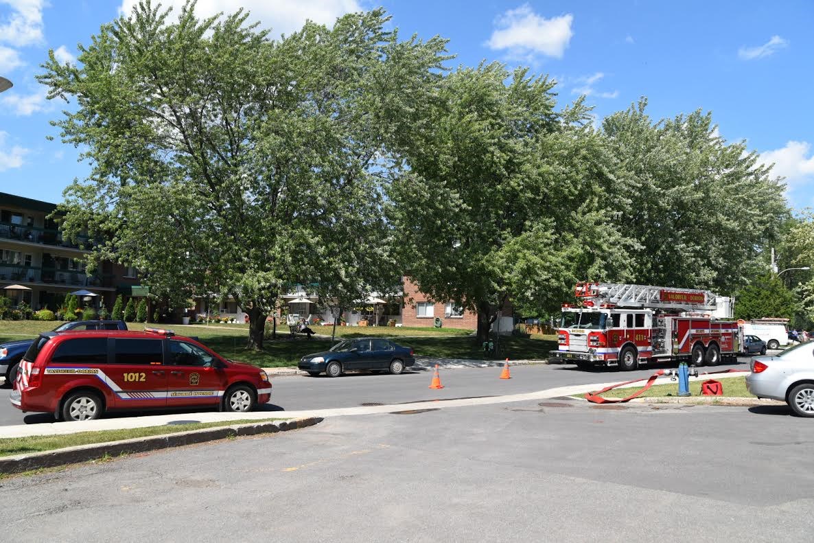 Début d'incendie à VaudreuilDorion