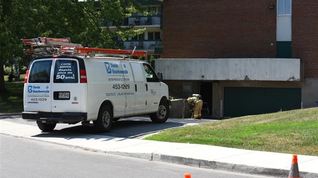 Début d'incendie à Vaudreuil-Dorion