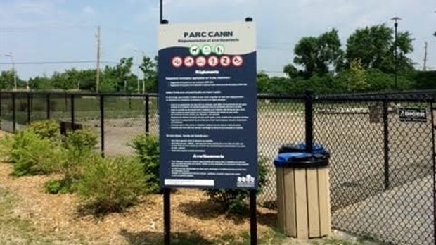 Fermeture temporaire du parc à chiens de Salaberry‐de‐Valleyfield