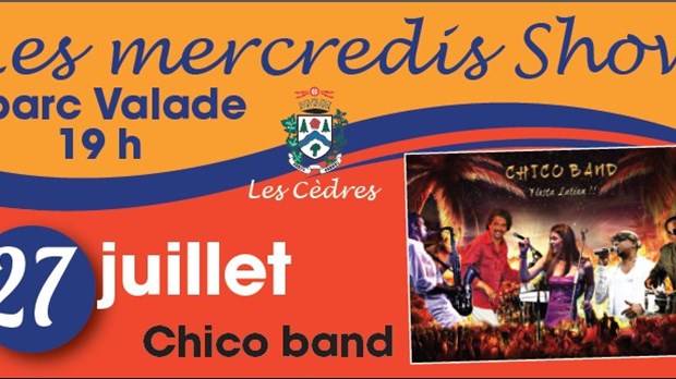 CHICO BAND au mercredis show des Cèdres