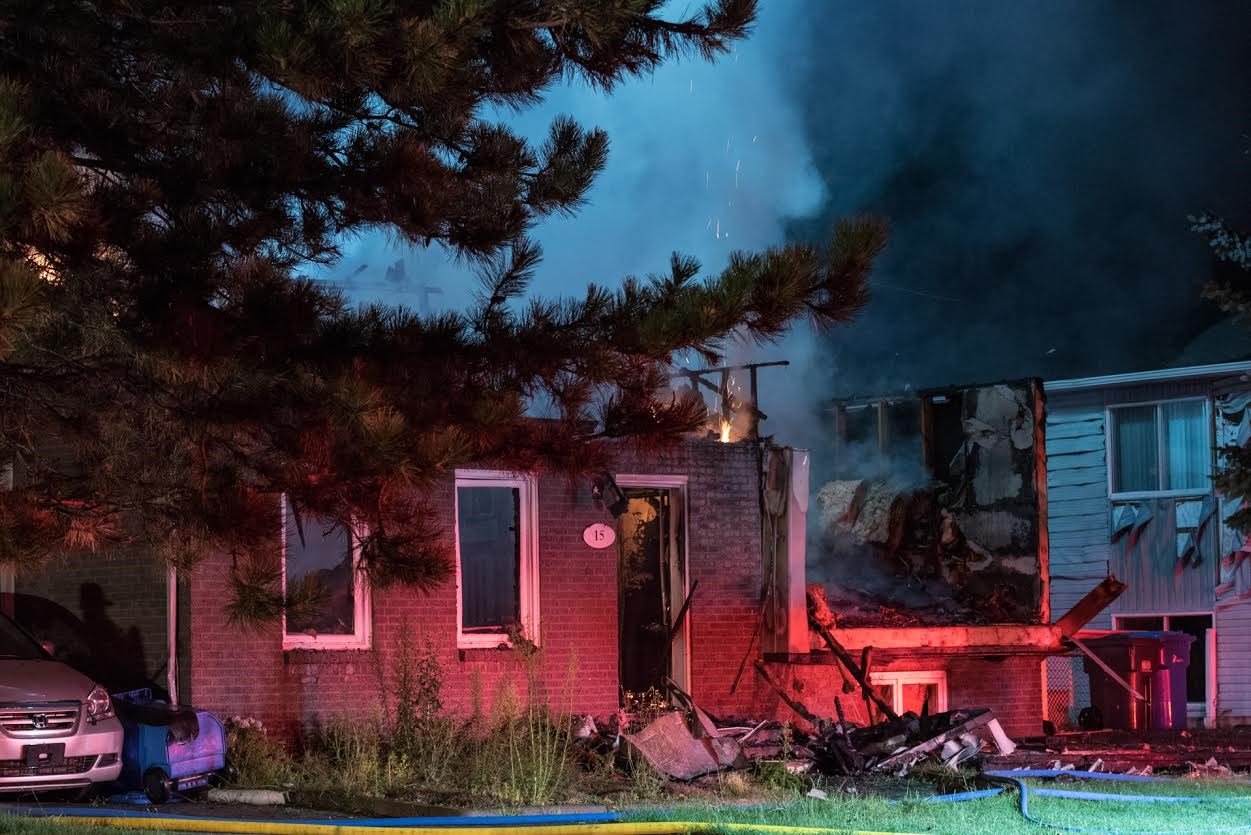 Incendie suspect à VaudreuilDorion VaudreuilSoulanges Néomedia