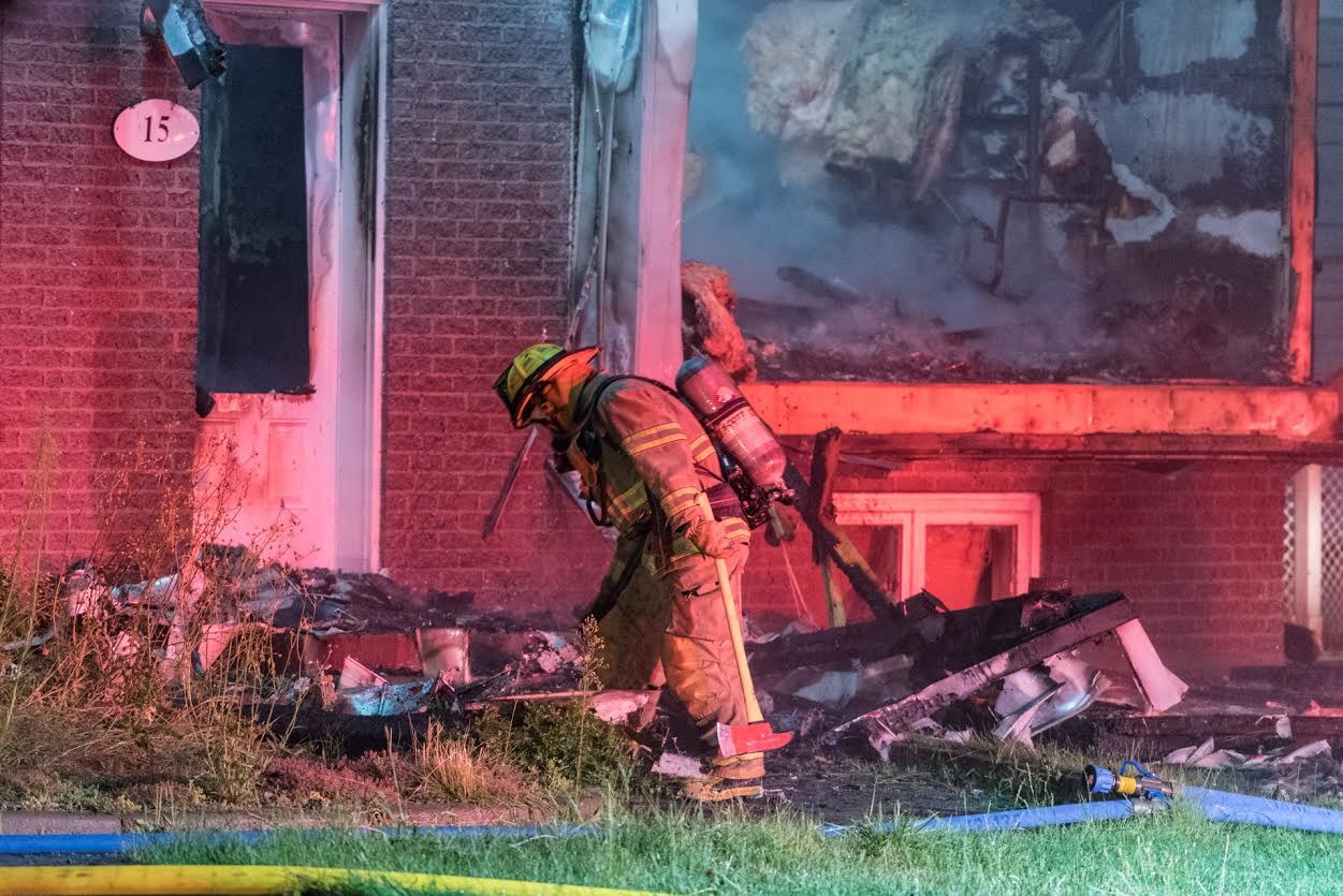 Incendie suspect à VaudreuilDorion VaudreuilSoulanges Néomedia